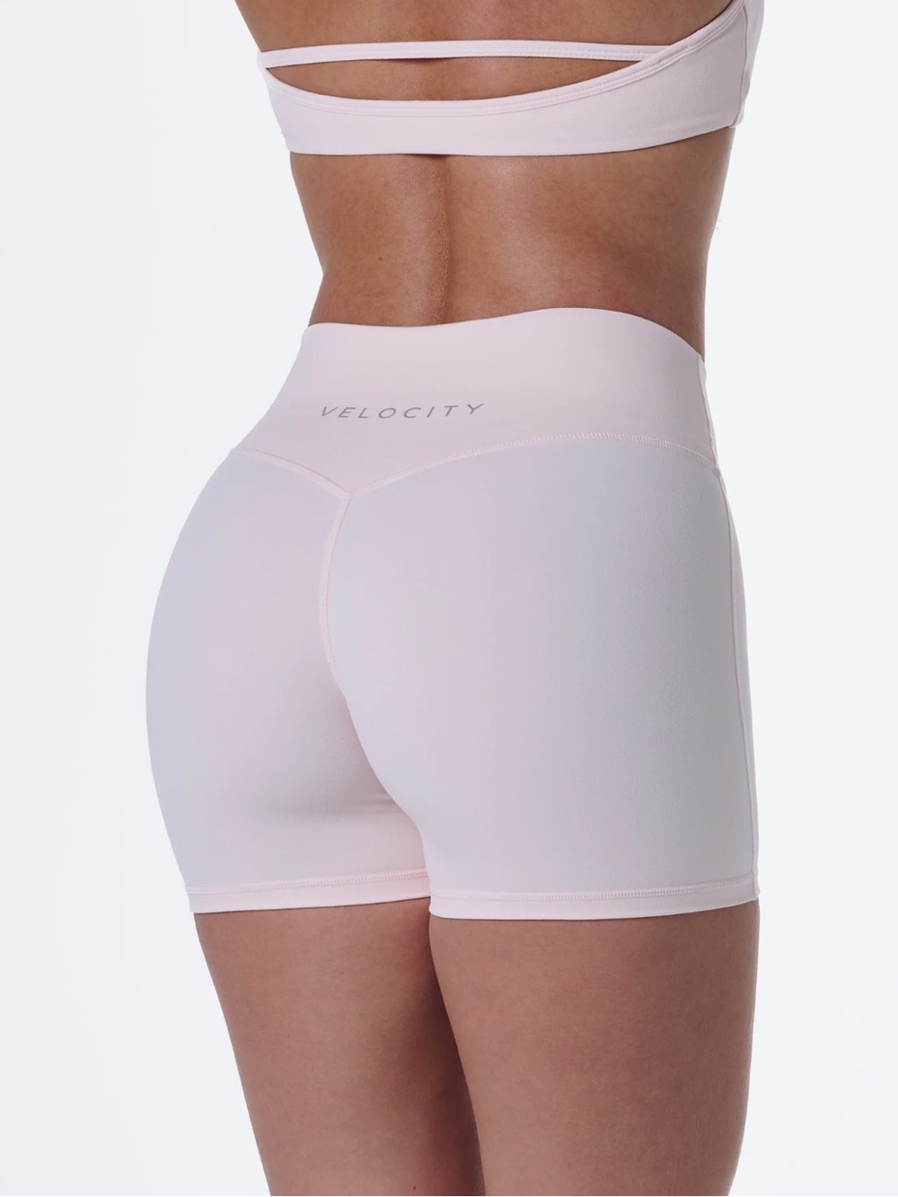 Velocity Light Pink Shorts